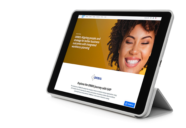 ORBIS as a reference customer at SAP on the subject of SAC! ORBIS as a reference customer at SAP on the subject of SAC!