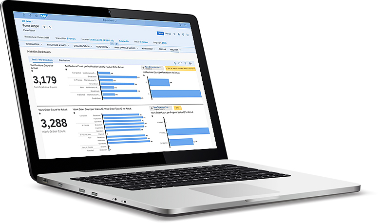 SAP Intelligent Asset Management: The right solution for predictive maintenance SAP Intelligent Asset Management user interface