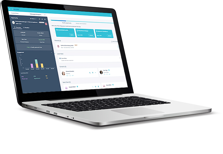 SAP Sales Cloud: The modern SAP CRM solution designed to support your sales team SAP Sales Cloud user interface